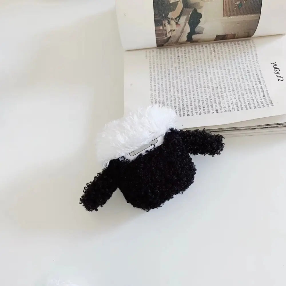 Cute Shaun Plush Case for AirPods Pro 3 and 2