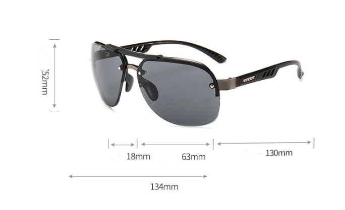 R&Z - Metal Sunglasses for Cycling and Fishing