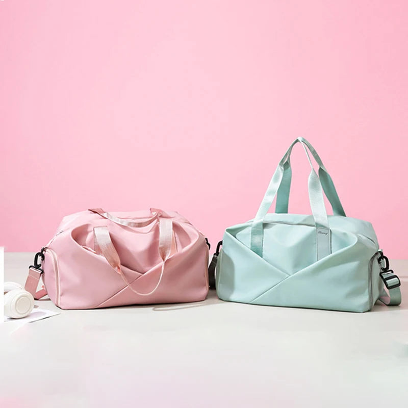 Fitness Bag Female Multi-functional Dry-wet Separation Movement Water-proof Travel Bag Yoga Bag Large-capacity Travel Bag Man