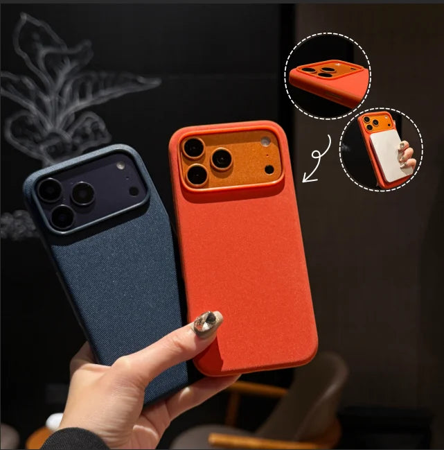 Luxury Tech Woven Magnetic Case for Iphone 17 Air 16 15 Plus 14 13 12 11 Pro Max TechWoven for Magsafe Wireless Charging Cover