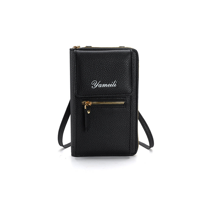 Lychee Pattern Multifunctional Zipper Wallet & Bag