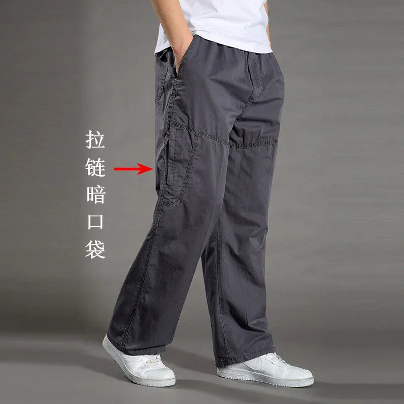R&z - Men's Cargo Pants Summer Spring Cotton