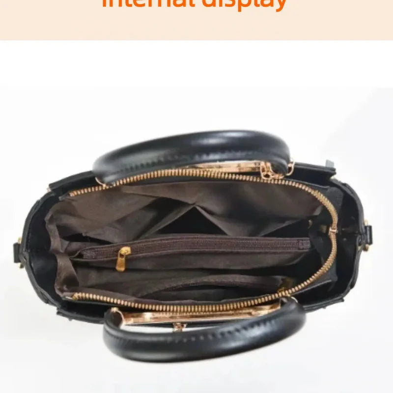 Elegant Women's Handbag Set, Multi-Color Messenger Bags, Casual PU Material, Perfect for All Seasons, Ideal Gift for Mothers Day