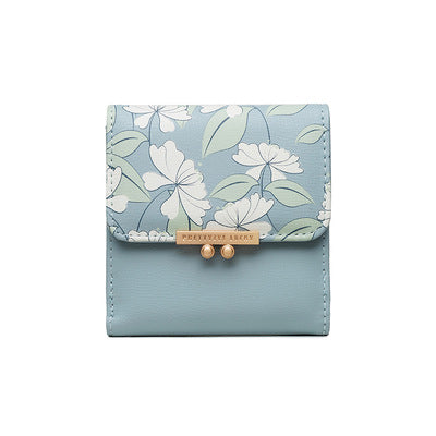 Cute Minimalist Women's Wallet - Compact Stylish Design