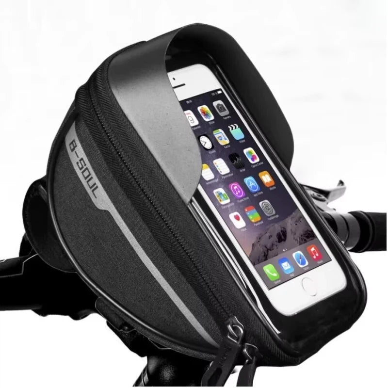 R&z - Bicycle Bag 1L Frame Front Top Tube Bike Bag Handlebar Mtb Touch Screen Cycling Bag Phone Holder Bicycle