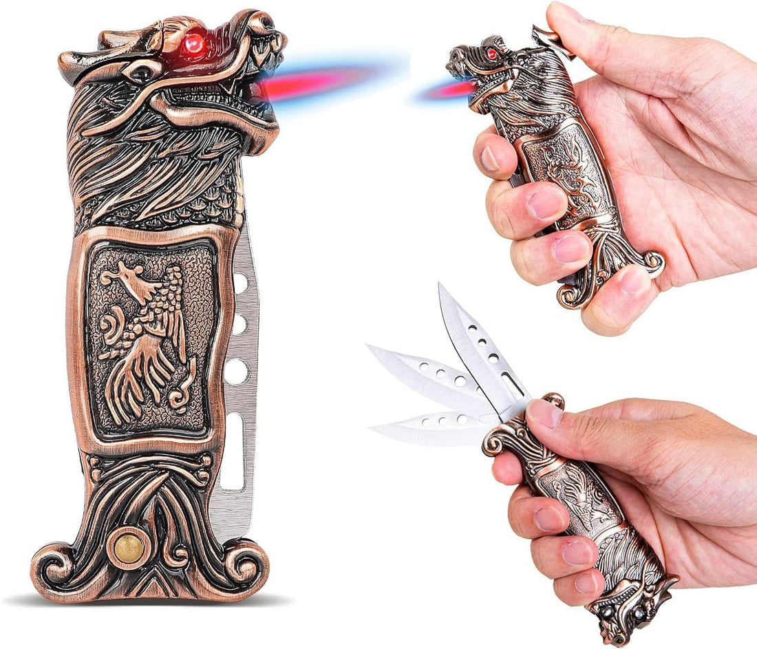 Dragon Refillable Butane Lighter