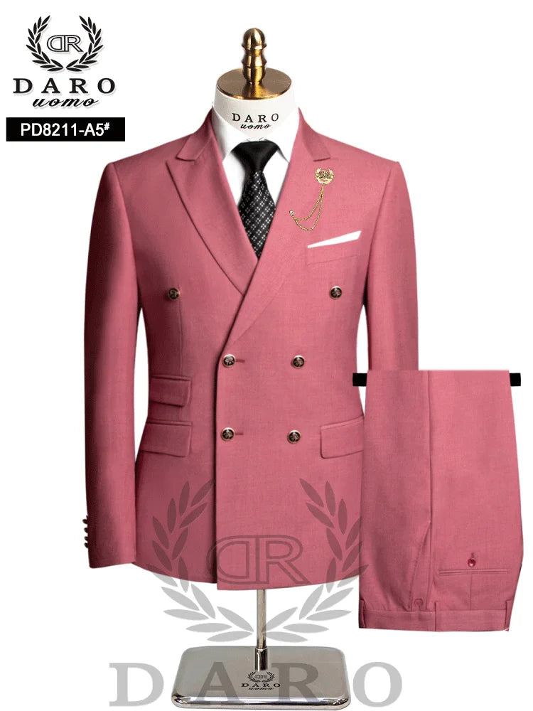 R&z - Slim Fit Formal Business Work Wear Suits 2Pcs Set (Jacket+Pants)