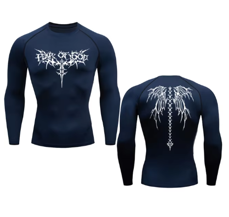 R&z - Anime Print Gym Sport Quick Dry Gym TShirts