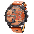 R&z - Watch with Leather Strap