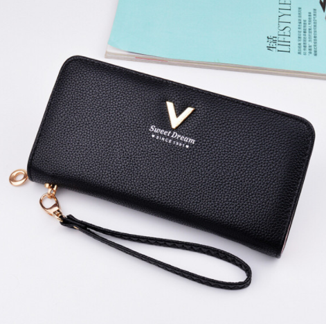 Women's Long Zip Wallet and Handbag