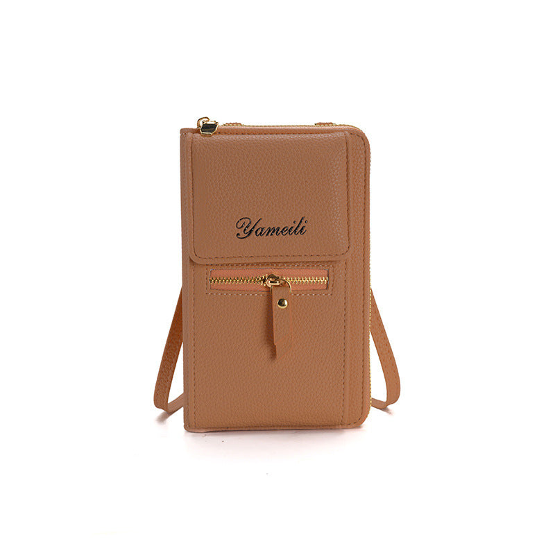 Lychee Pattern Multifunctional Zipper Wallet & Bag