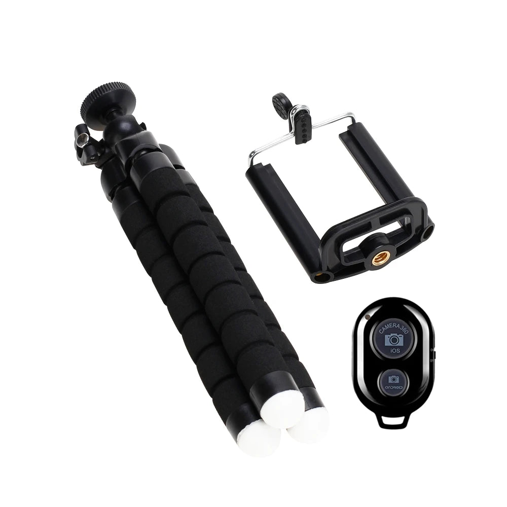 R&z - Tripod For Phone Mobile Camera Holder Clip Smartphone M