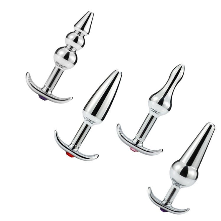 Metal Anal Toy Set for Adult Pleasure and Exploration