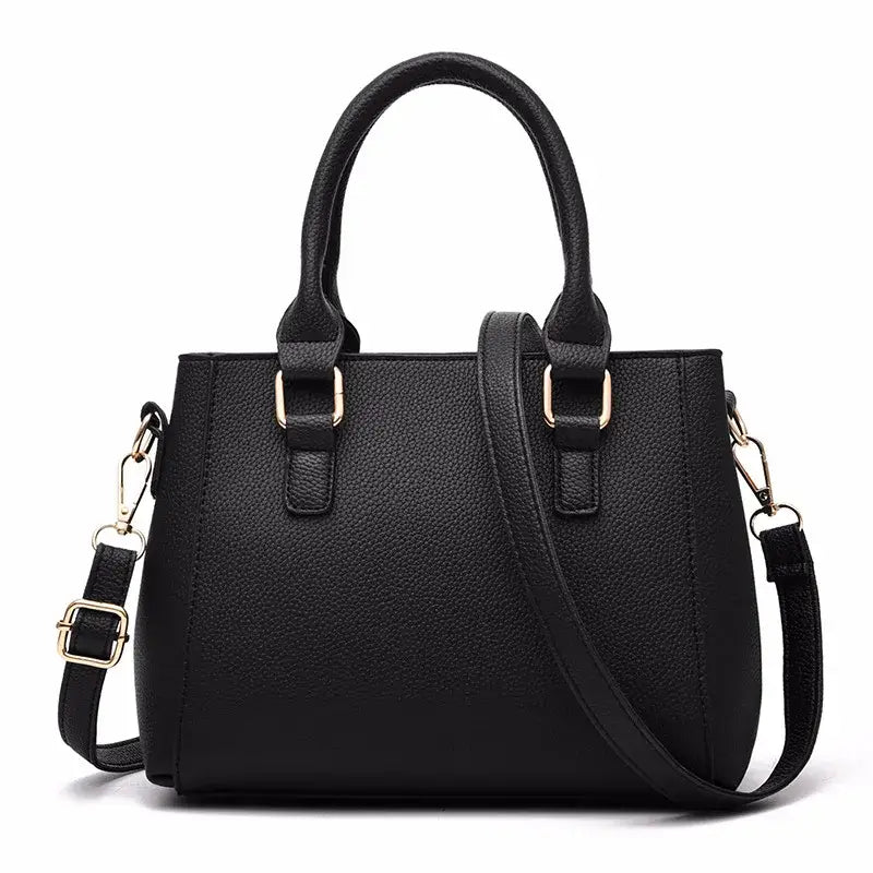 Embroidery Messenger Bags Women Leather Handbags Bags for Women Sac a Main Ladies hair ball Hand Bag - Women’s Bags