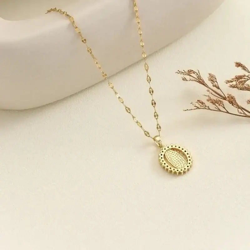 European and American Fashion and Gorgeous Women’s All Sky Star Micro Inlaid Colorful Zircon Virgin Mary Hollow