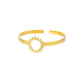 Exquisite Classic Bump Pattern Openning Bangles Bracelet For Women Cuff Bracelet Gold Color Stainless Steel Hand