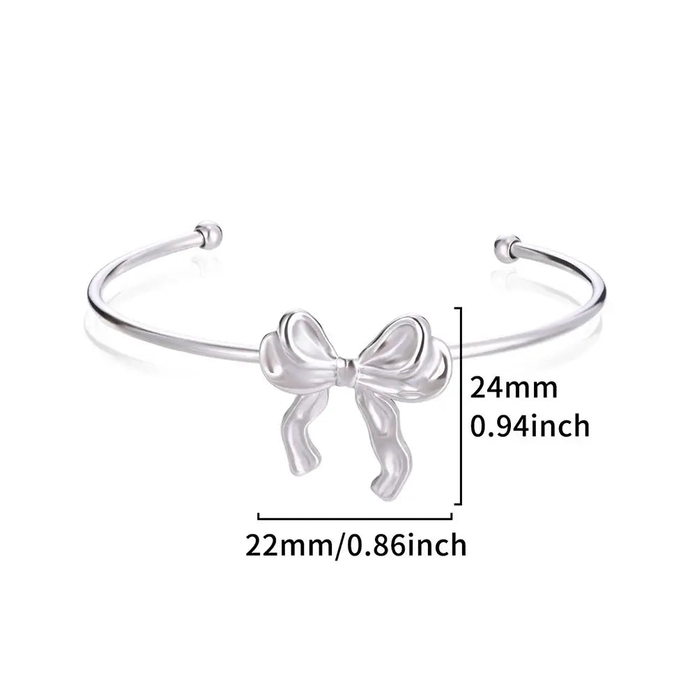 Exquisite Classic Bump Pattern Openning Bangles Bracelet For Women Cuff Bracelet Gold Color Stainless Steel Hand