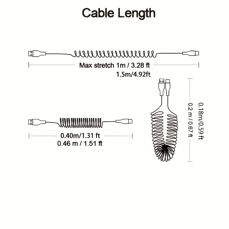 R&z - type c charging cable 5A Suitable for Xiaomi Redmi,Huawei, OPPO, vivo Realme mobile phone charger accessories