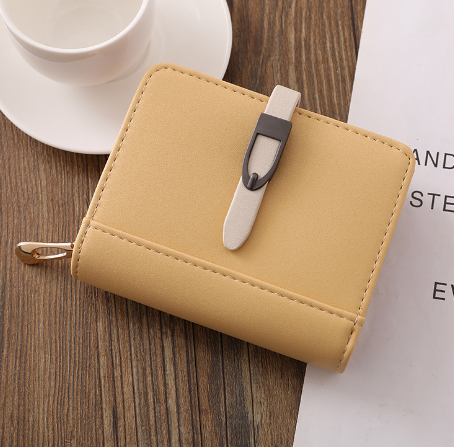 Classic Morandi Folding Card Wallet