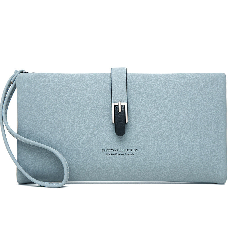 Long Simple Clutch Wallet for Women