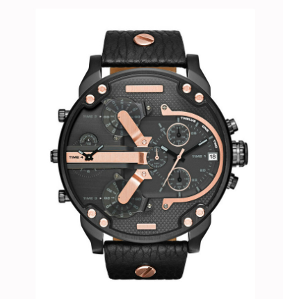 R&z - Watch with Leather Strap