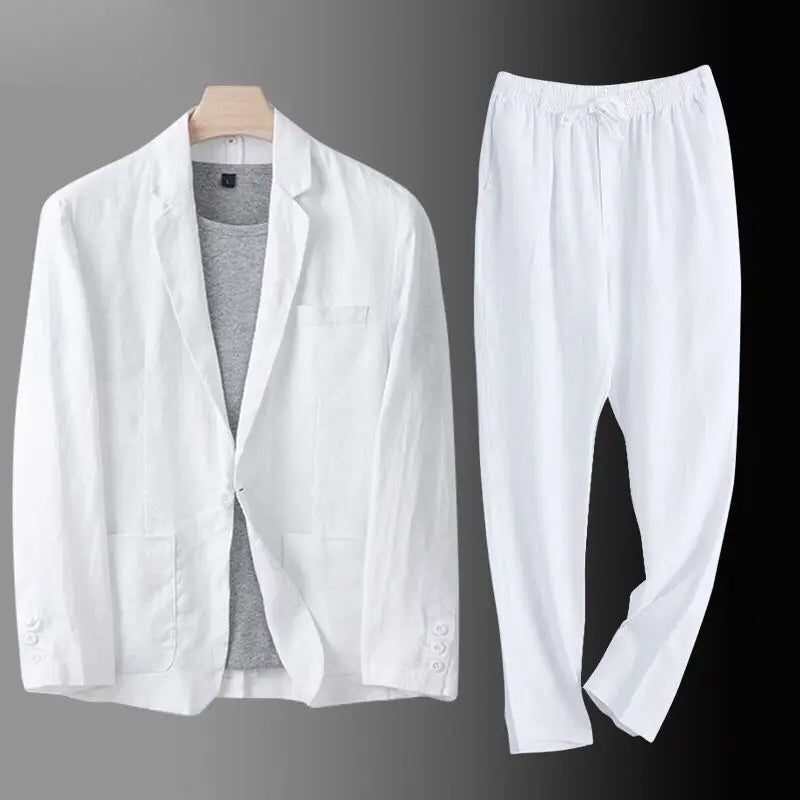 R&Z PremiumcLinen Bussiness Suit