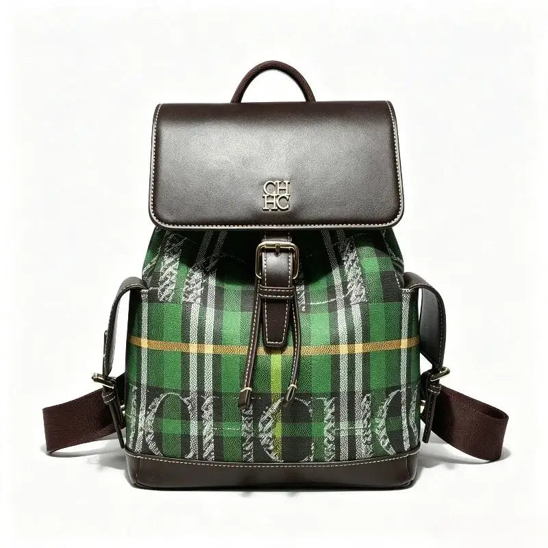 Fashion Color Block Backpack