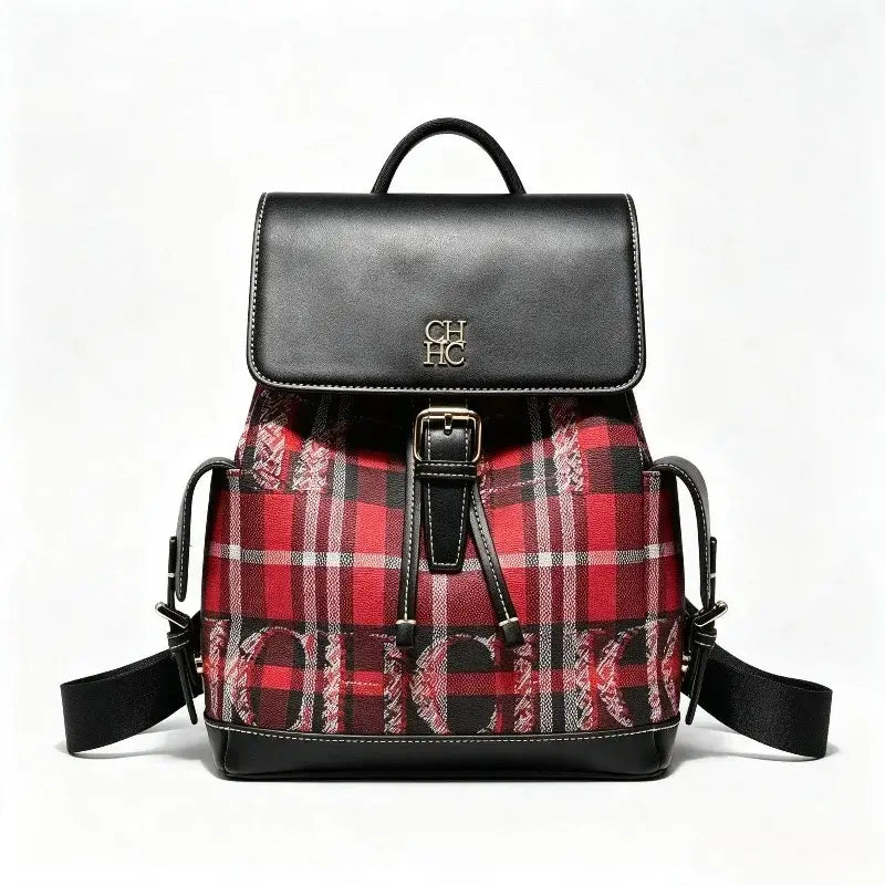 Fashion Color Block Backpack