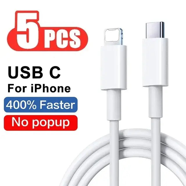 R&z - Fast Charging Cable For Apple iPhone 14 13 12 11 Pro Max Mini USB C Cable X XR XS 8 7 14 Plus SE Phone