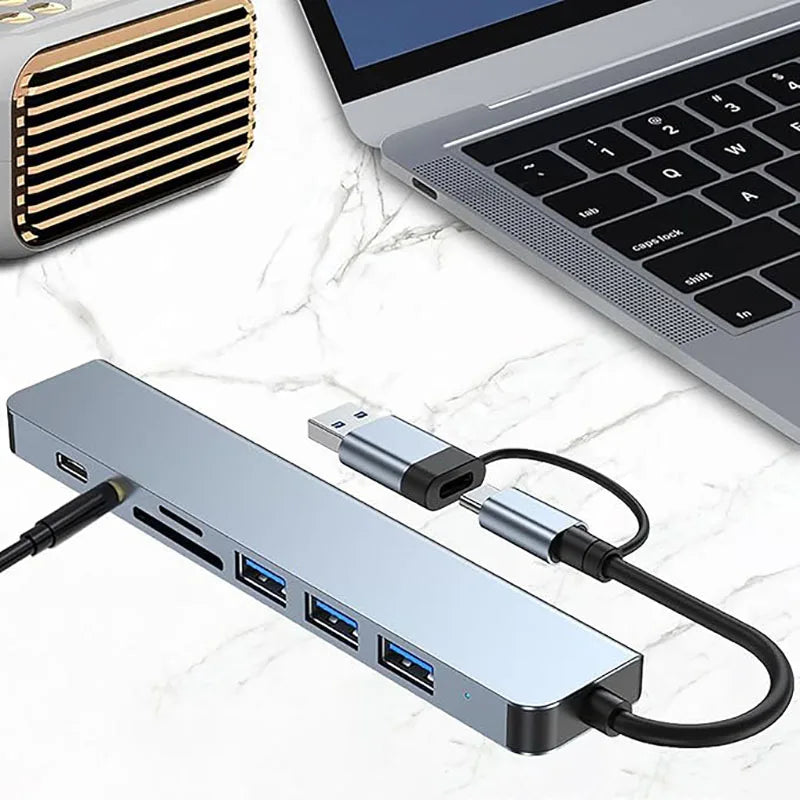 R&z - SD Card Reader 3.5mm Audio Output for MacBook pro iPad pro iPhone 15 Laptop