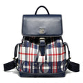 Fashion Color Block Backpack