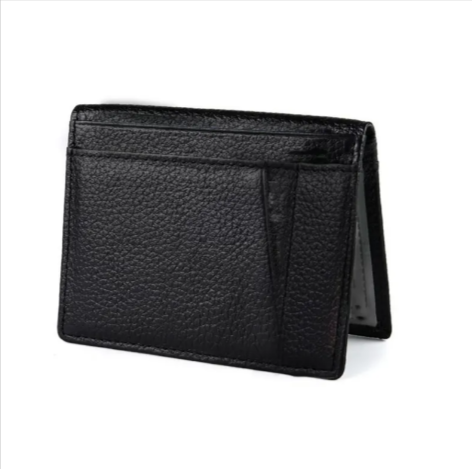 Slim Leather Credit Card Wallet