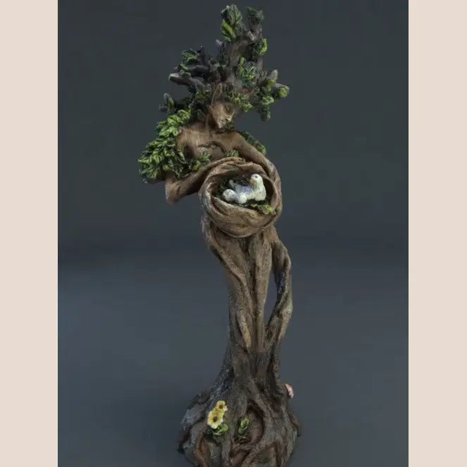Forest Goddess Sculpture - Primary Color / 17cm