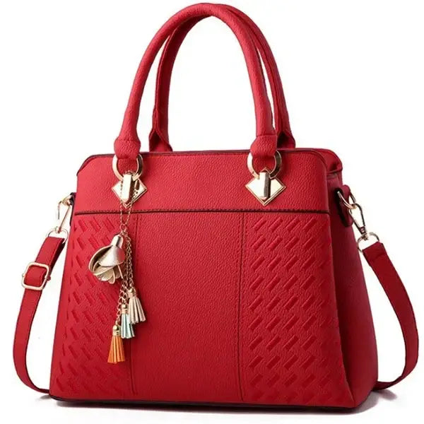 Gusure Luxury Handbag Women Crossbody Bag with tassel hanging Large Capacity Female Shoulder Bags Embroidery Tote Sac