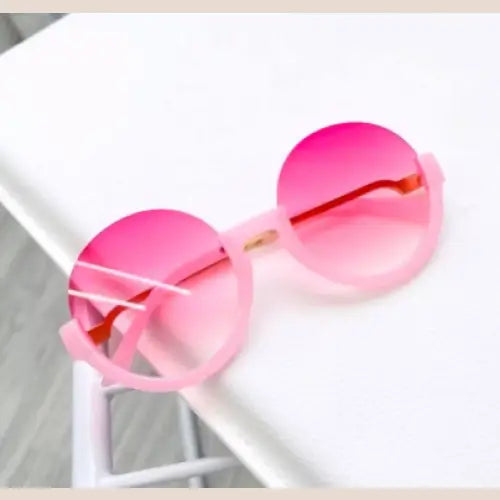 Half-Round Cat Eye Sunglasses