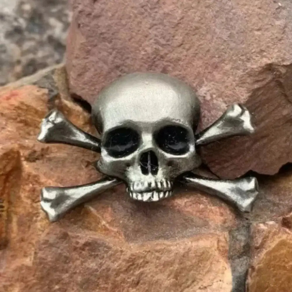 Halloween Skull Pin Punk Skeleton Badge Gothic Brooch for Jewelry Accessory Gifts Wholesale