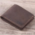 Handmade Genuine Leather Retro Wallet for Men
