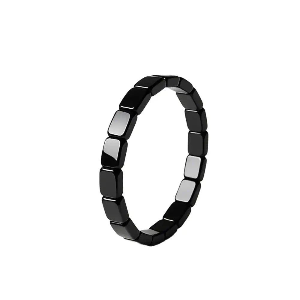 Hematite Bracelet For Men Reclaim Your Edge Confidence Natural Hematite Stone Beaded Stretch Healing Bracelets Gift