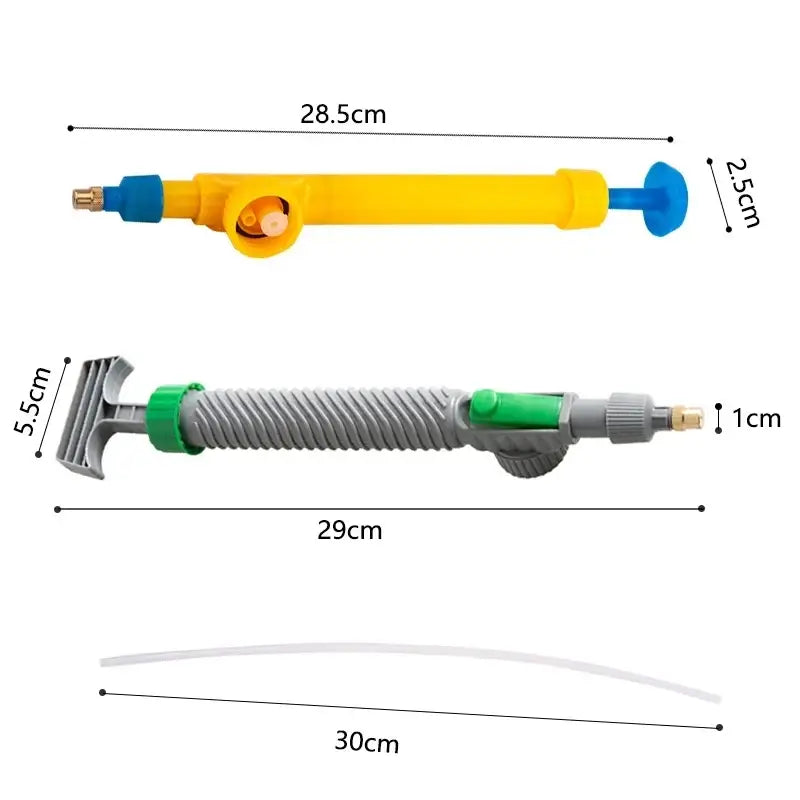 High Pressure Air Pump Manual Sprayer Adjustable Drink Bottle Spray Head Nozzle Garden Watering Tool Sprayer