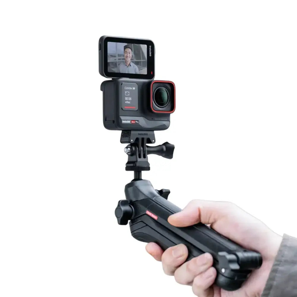 Insta360 Foldable Tripod Selfie Stick 3-in-1 Adjustable Magic Arm Ball Head Hanging Mount for X5 X4 Air GO 3S Link 2