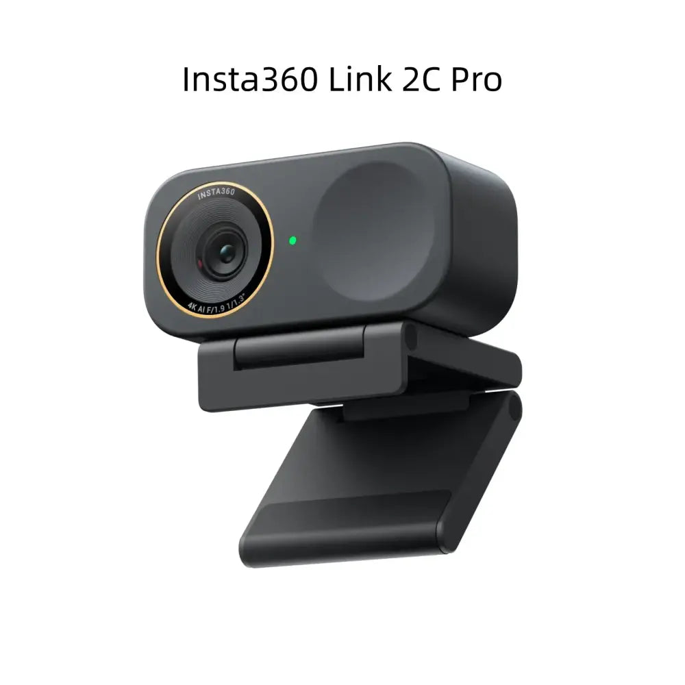 Insta360 Link 2 Pro 4K PTZ Webcam for PC/Mac with 1/1.3’’ Sensor Low-Light AI Tracking HDR Directional Noise-Canceling