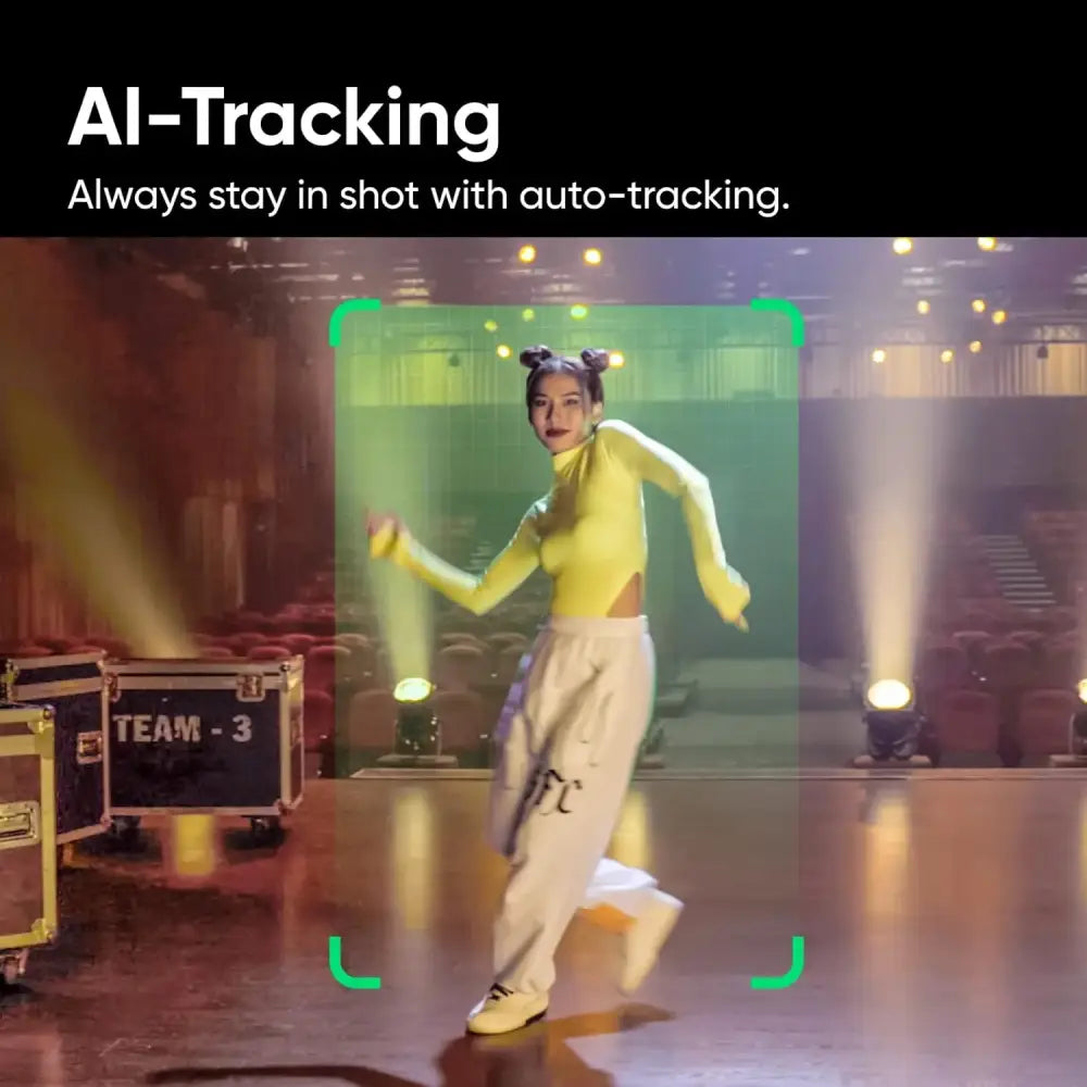 Insta360 Link Official Sticker Kit - PTZ 4K Webcam With 1/2’’ Sensor AI Tracking Gesture Control HDR Noise-Canceling