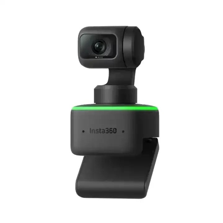 Insta360 Link - PTZ 4K webcam with 1/2 ’sensor artificial intelligence monitoring gesture control video call isolated