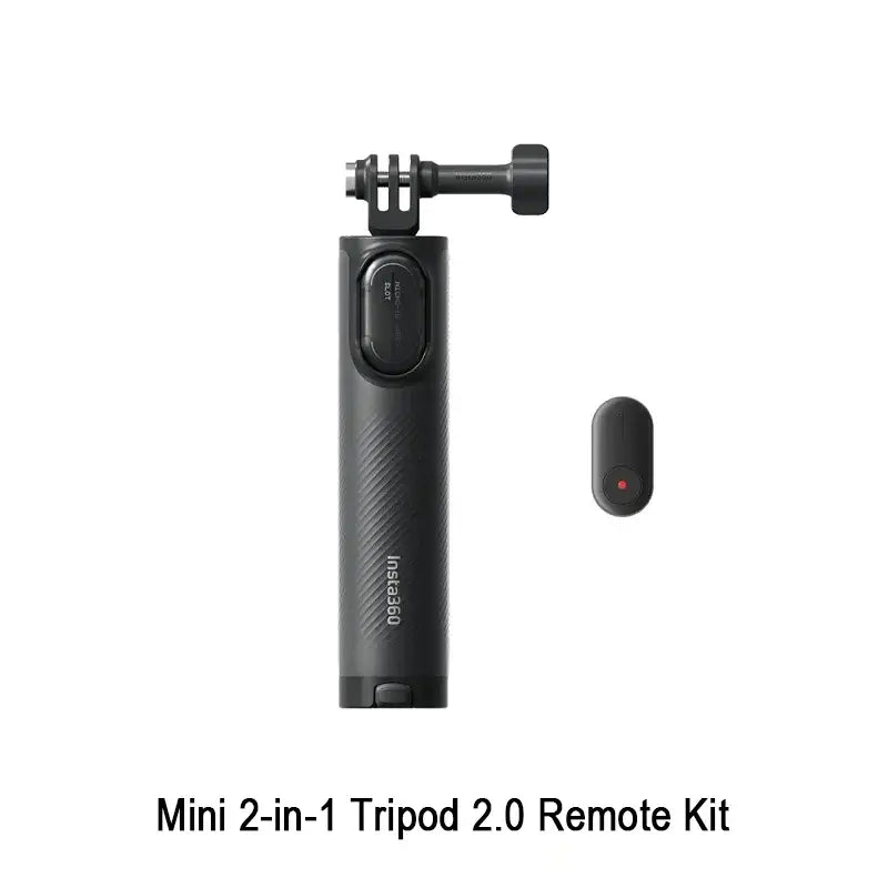Insta360 Mini 2-in-1 Tripod 2.0 For Go Ultra/Insta360 X4/X3 /GO 3S/Ace Pro 2/Link 2C Original Accessories - Remote Kit