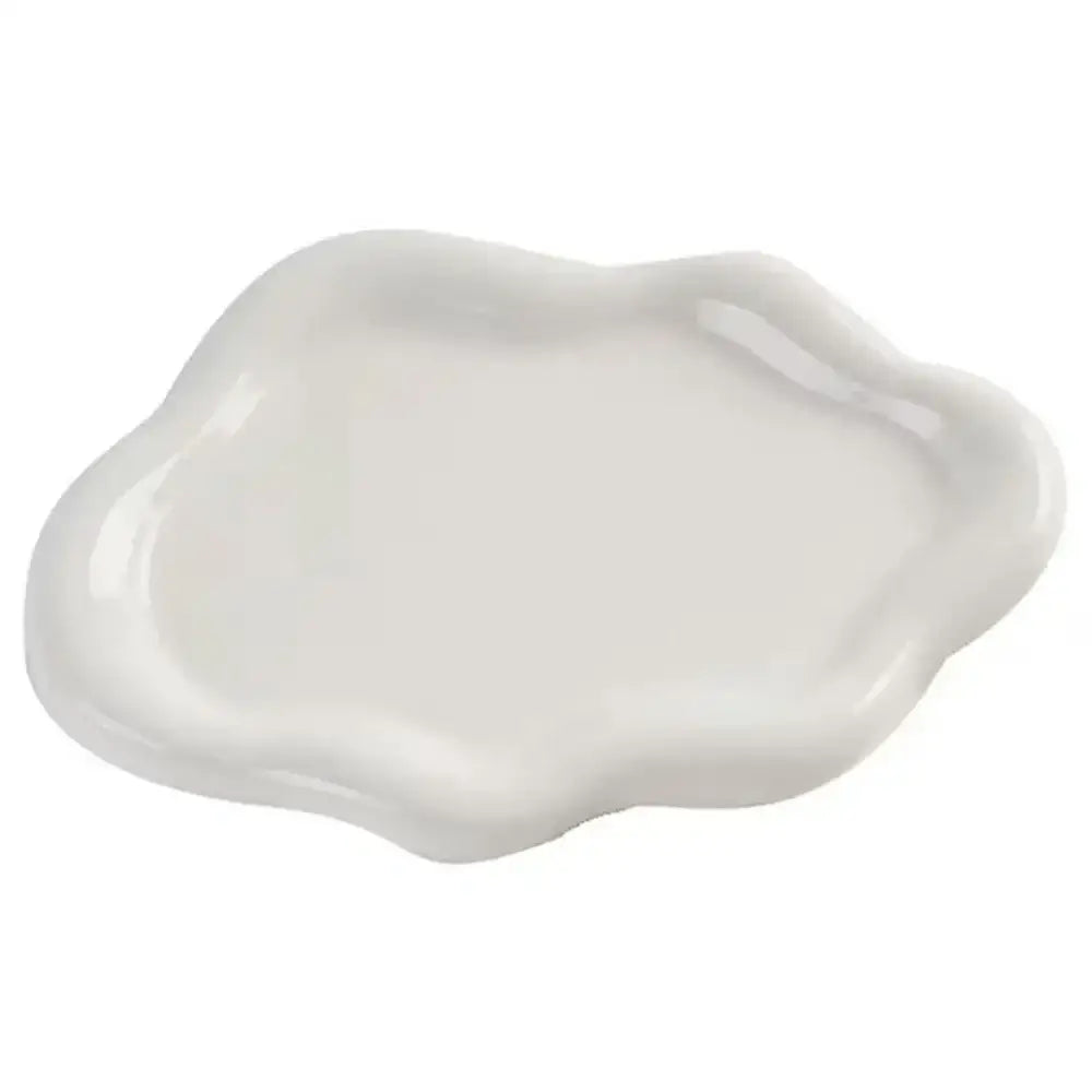 Jewelry Storage Tray Creative Cloud Shapes Plastic Trays Electroplated Jewelry Earrings Ring Display Plates Photo Props