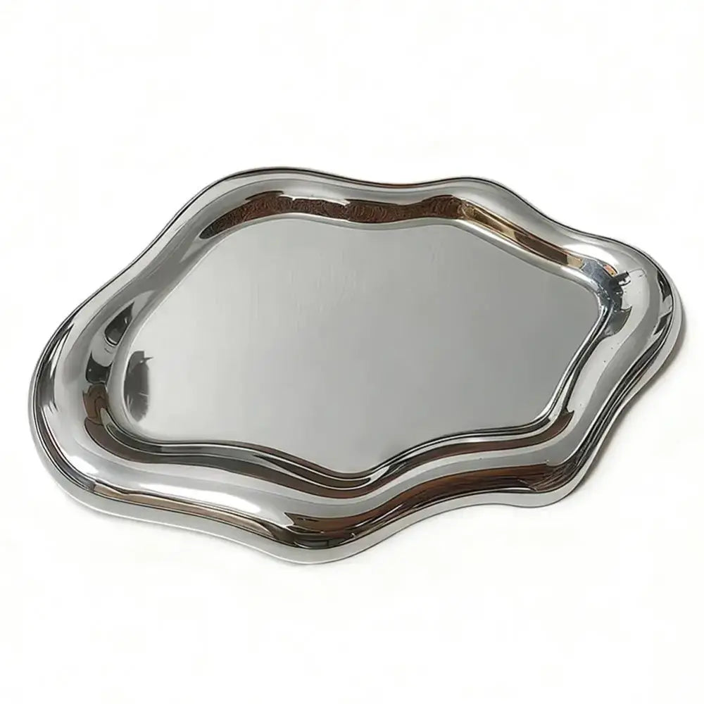 Jewelry Storage Tray Creative Cloud Shapes Plastic Trays Electroplated Jewelry Earrings Ring Display Plates Photo Props