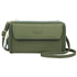Korean Edition Ladies Long Wallet with Double Zip - Green