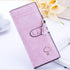 Korean Long Zipper Wallet with Multi-Handle Design - Deep powder - Wallets