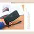 Large Capacity Casual Ladies Wallet with Lychee Pattern - Grass green - Wallets