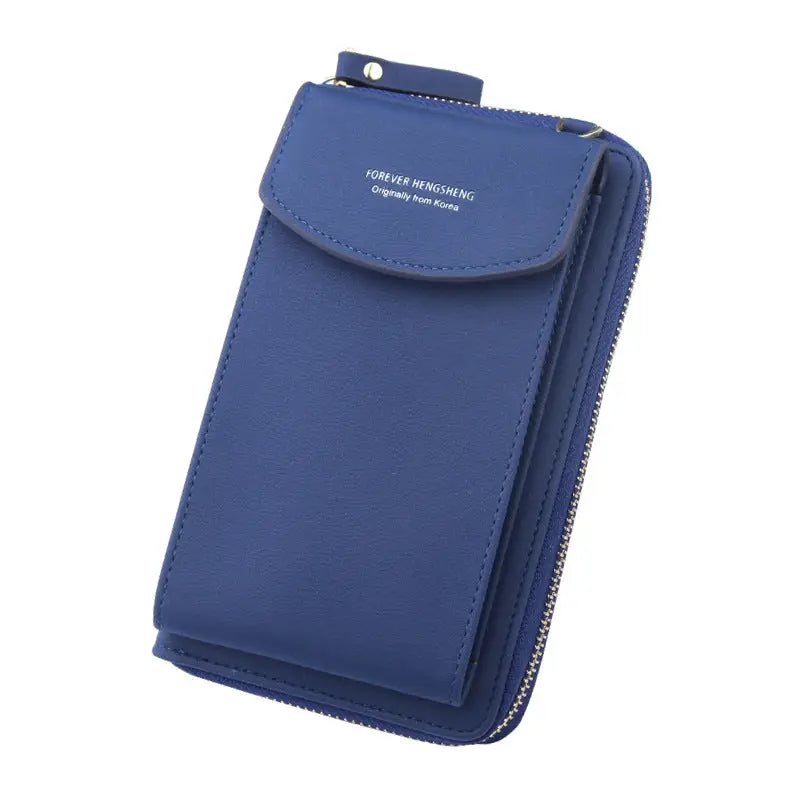 Large Capacity Women's Wallet in Blue
